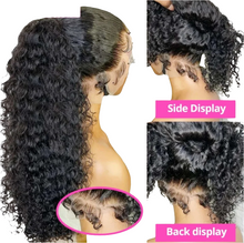 Load image into Gallery viewer, Unprocessed Natural Human Hair Glueless Melted Lace Wig
