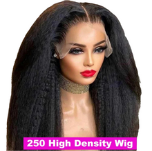 Load image into Gallery viewer, Unprocessed Natural Human Hair Glueless Melted Lace Wig
